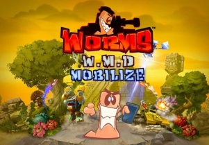 Вышла игра Worms W.M.D: Mobilize на Андроид!
