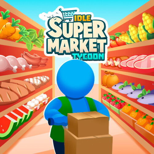 Idle Supermarket Tycoon (Мод много денег)